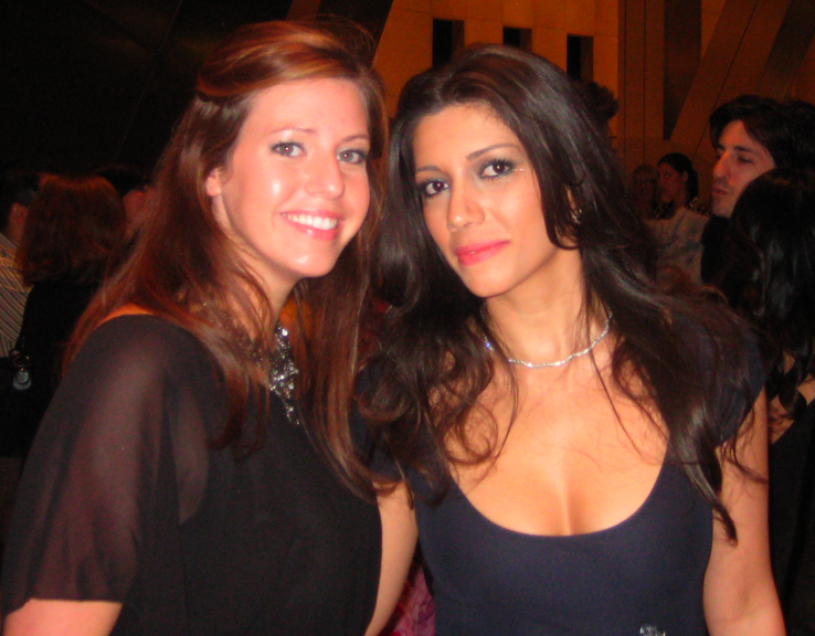 Project Runway Party Erika Lehmann and Irina Shabayeva