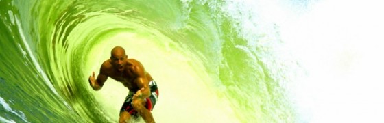 Kelly Slater Surfing