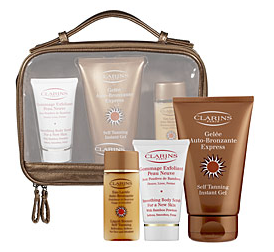 Clarins Get-Glowing Self-Tanning Collection - $32