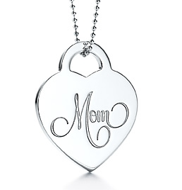 Tiffany & Co. Mom Heart Tag