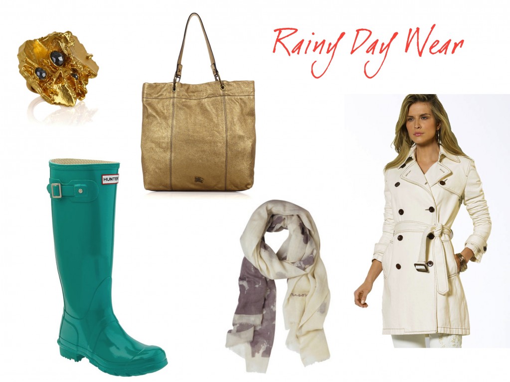 Chic Rainy Day Wear