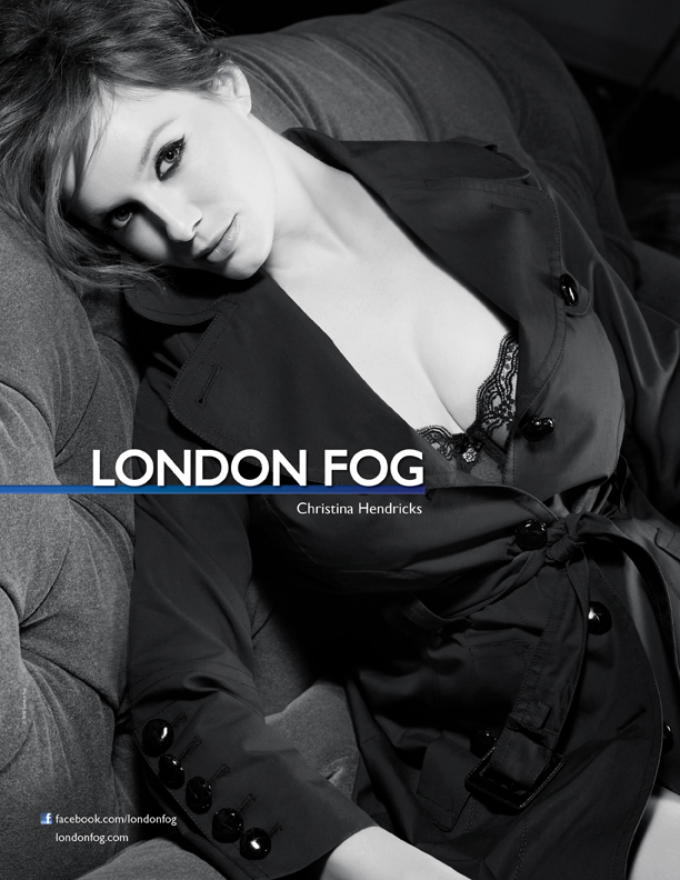 ChristinaHendricksLondonFog