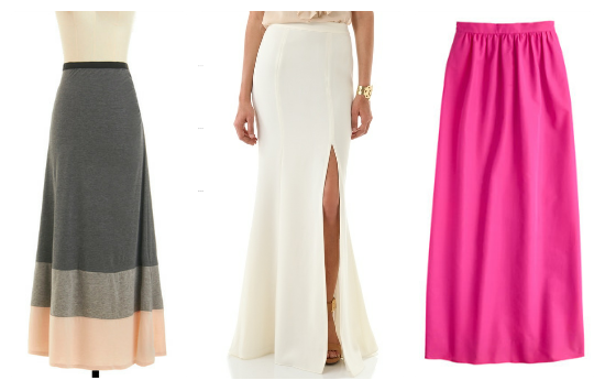 maxi skirt