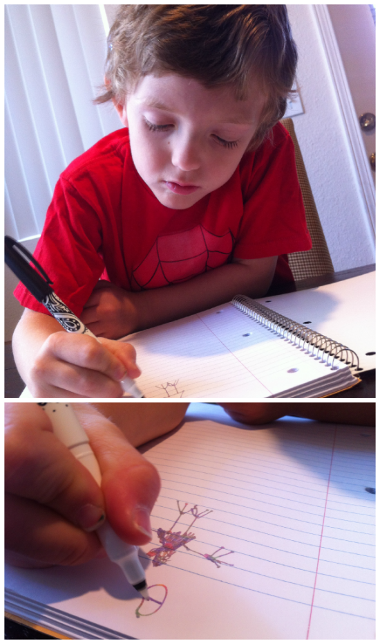 Wild Notes - color changing fun from Crayola