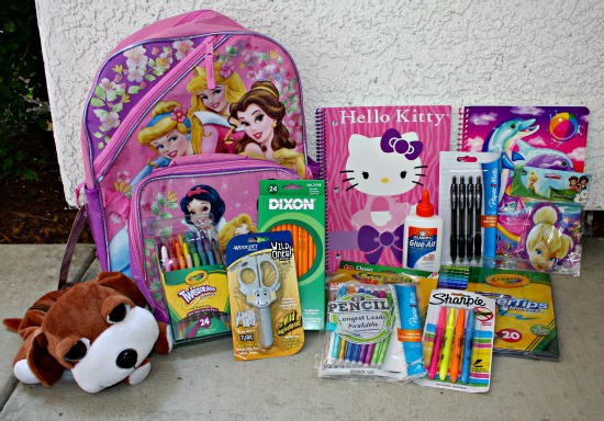 Princess Backpack and Lunchbox