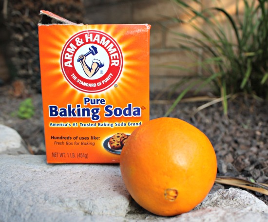 Orange Baking Soda Mask