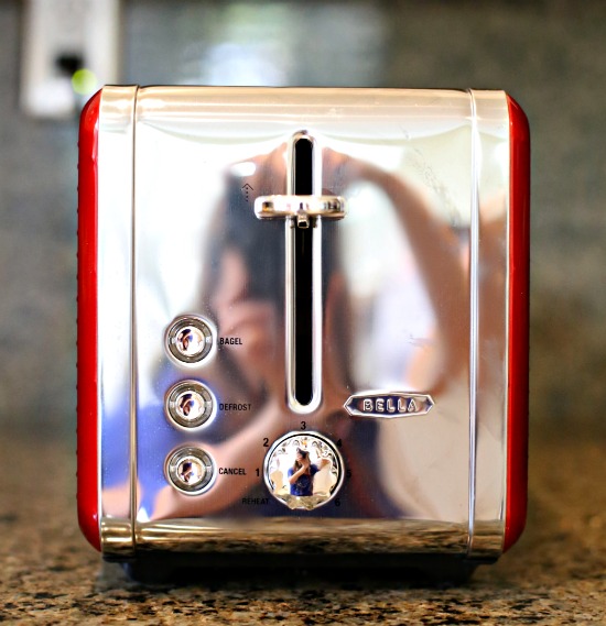 Bella Linea 4 Slice Toaster Controls