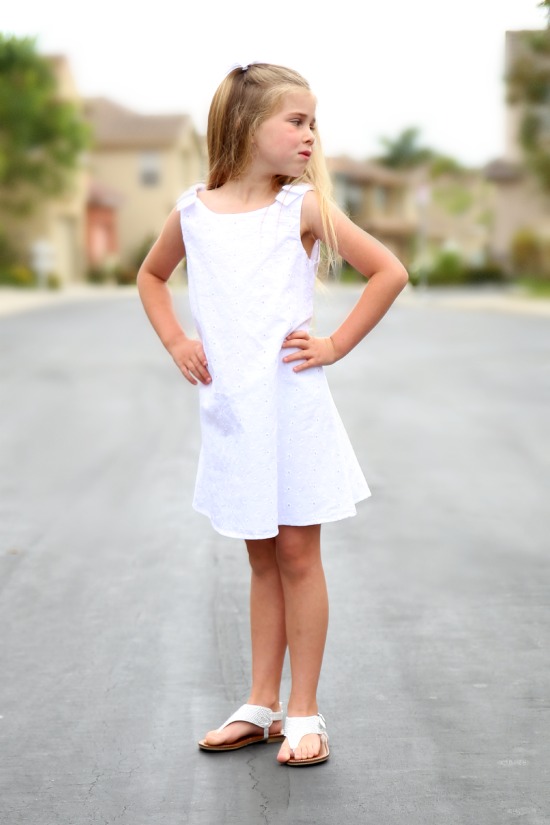 Audrey Grace models an Easter dress from Walmart's George line.jpg
